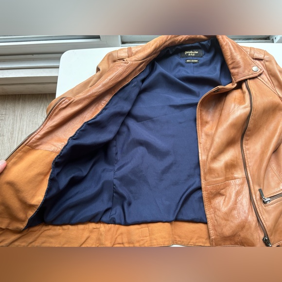 Stradivarious Real Leather Jacket - Picture 5 of 13